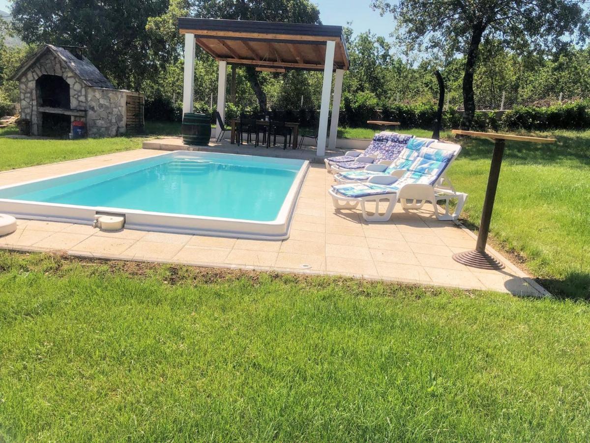 Cavoglave Villa Marie With Pool, Two Bedrooms For 4+2Kids מראה חיצוני תמונה